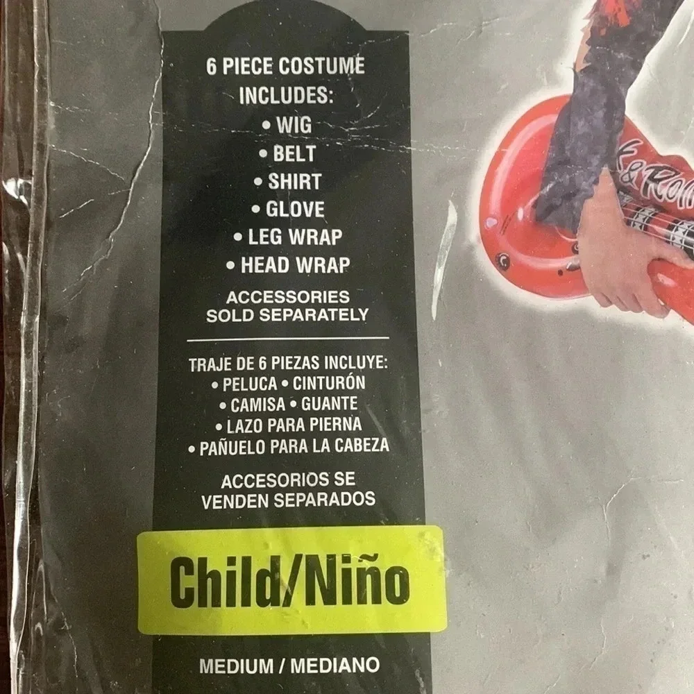 Rock Zombie Halloween Costume